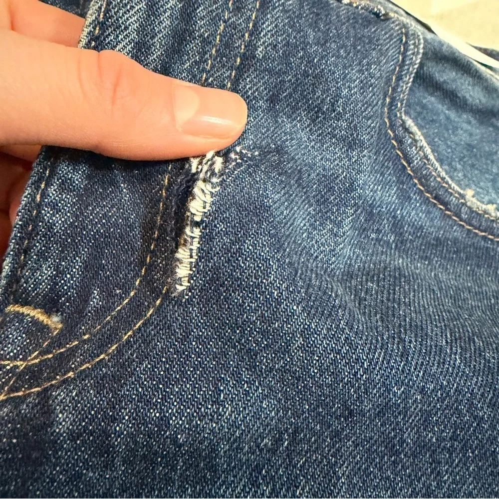 J crew Mid-rise relaxed straight jean with velvet stripe